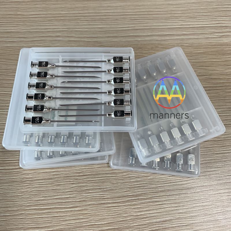 Ir apstiprināts Turcijas klienta pielāgoto 16 g–25 g veterināro adatu paraugs...