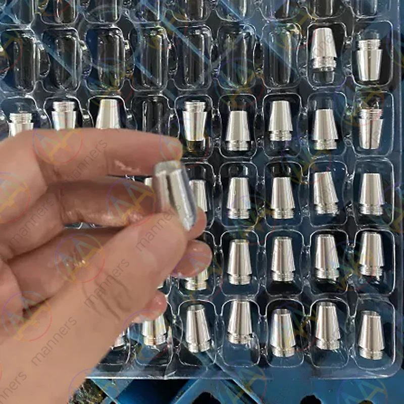 Norvēģijas klienta 500 gab. pielāgota CNC 5-nerūsējošā tērauda robotu detaļu ...