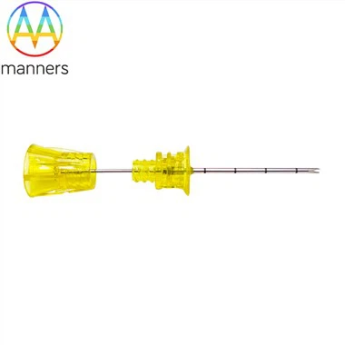 15 izmēra 25 mm intraosseāla adata