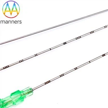 Brahiterapijas adatas apaļš rumbas 18G 100mm